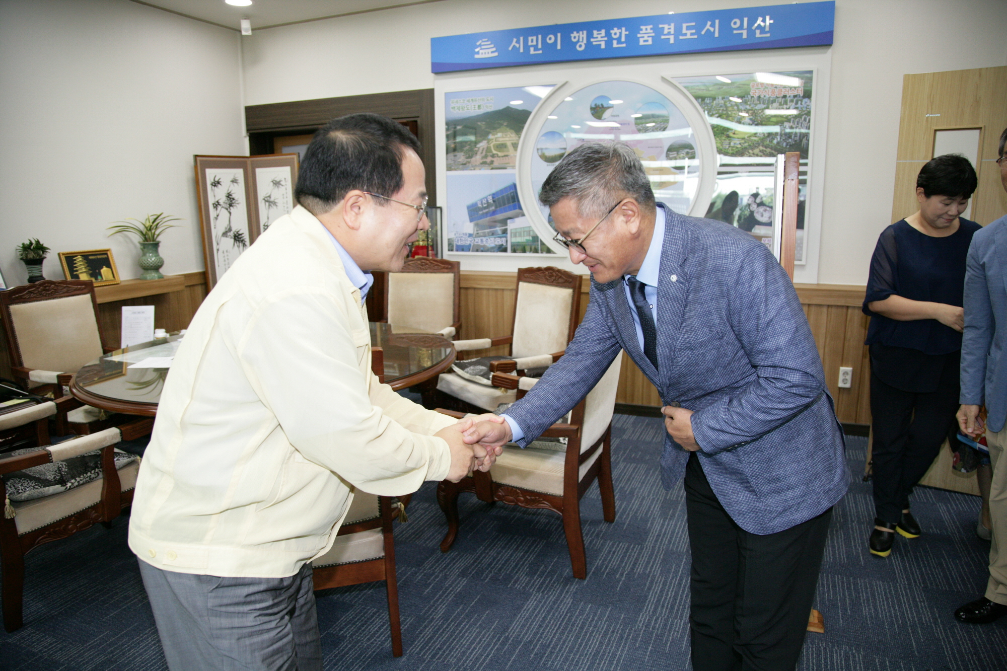 8월18일 재중국한국공예품협회 방상명 회장 초청 간담